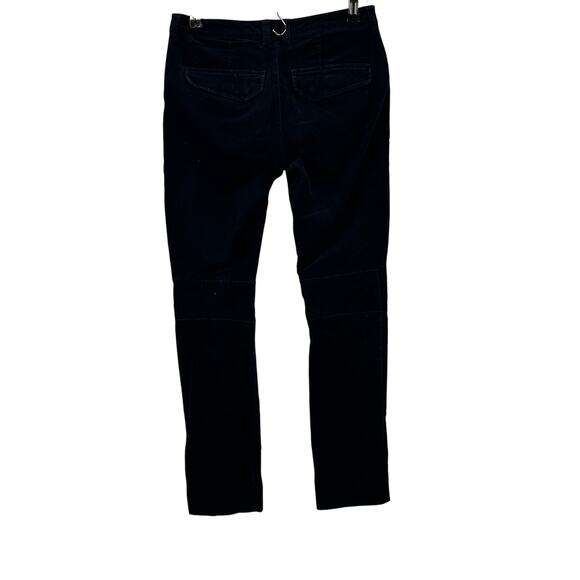 Lauren Ralph Lauren Active Navy Blue Corduroy Slim Mid Rise Pants Womens Size 2 - Picture 12 of 16